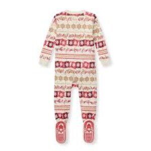 Burts Bees: 18M Footie Christmas Family Matching PJs - Hot Chocolate ☕️